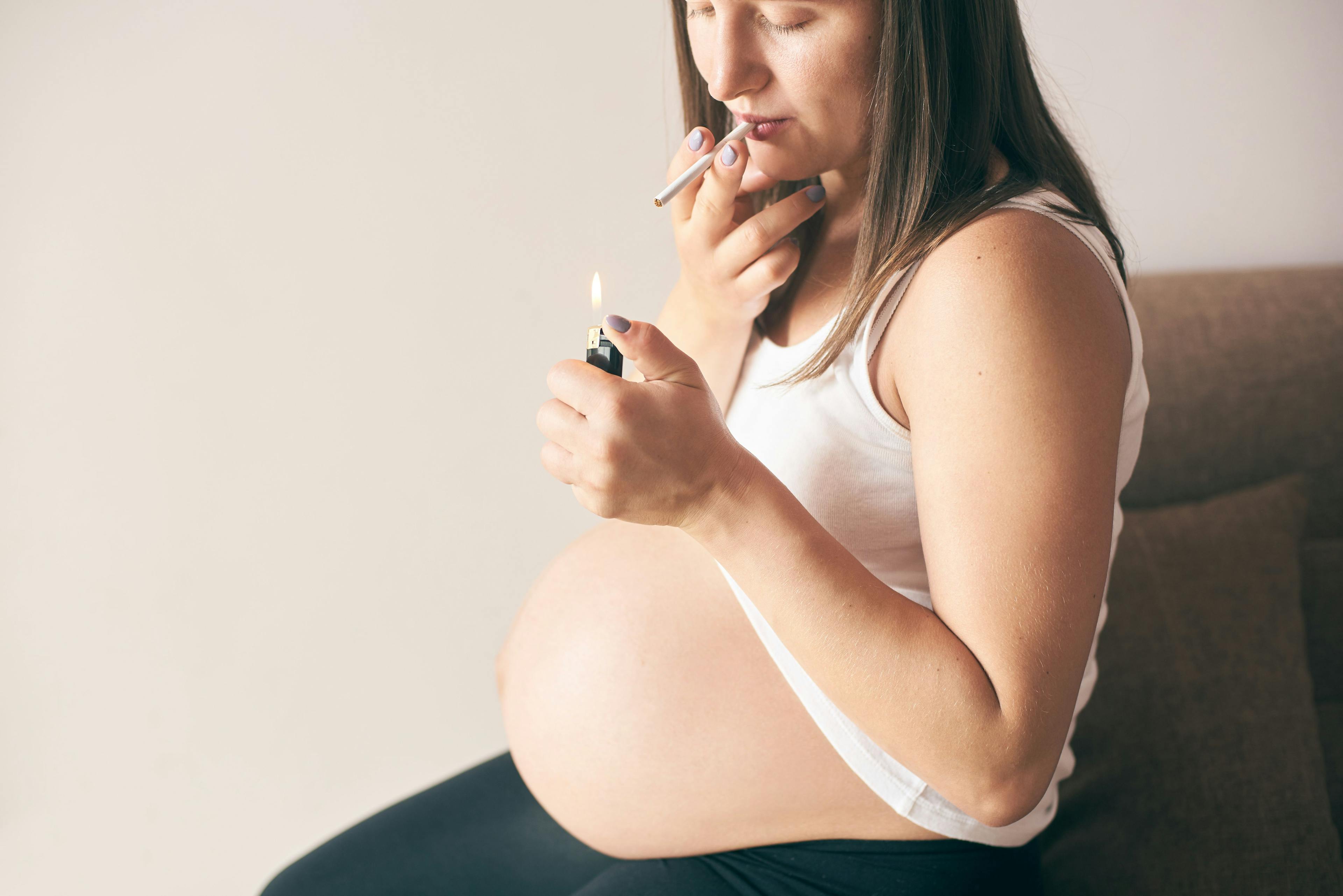 Smoking during pregnancy may be linked to retinoblastoma. (Image credit: Adobe Stock/anatoliy_gleb)