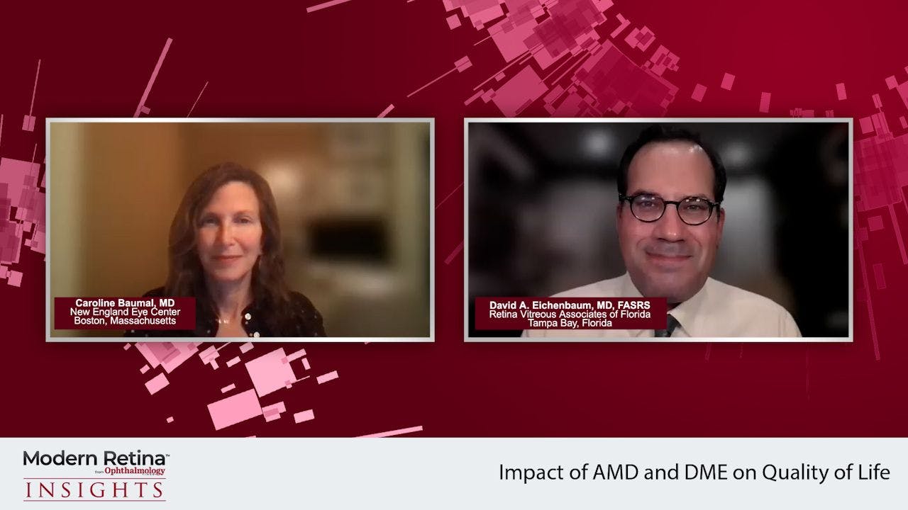 Impact of AMD and DME on Quality of Life