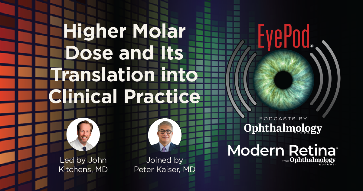 John Kitchens, MD, is joined by Peter Kaiser, MD, to discuss higher molar dose and its translation into clinical practice