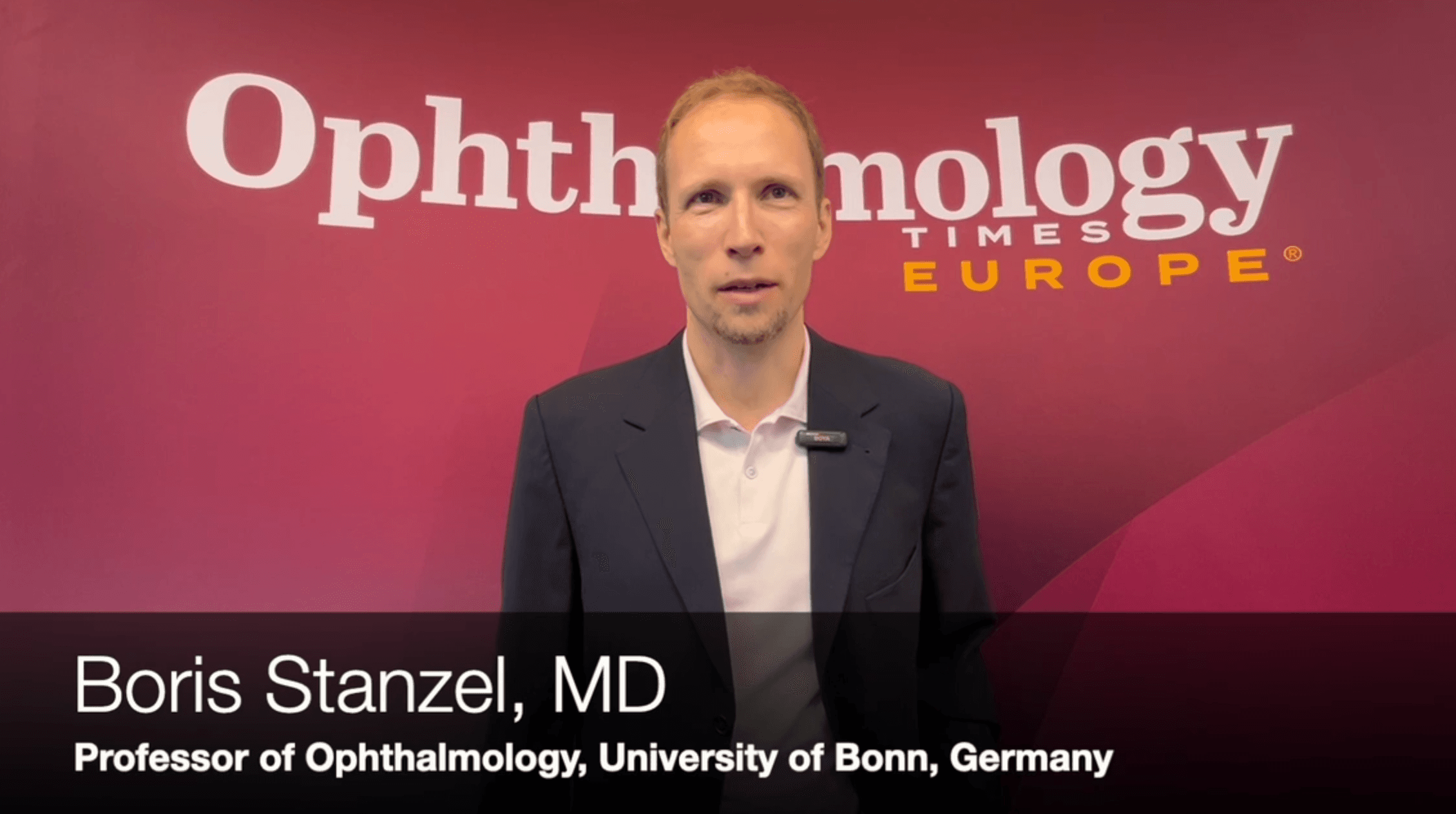 EURETINA 2024: Boris Stanzel, MD, shares research on fluid monitoring and fixation clouds