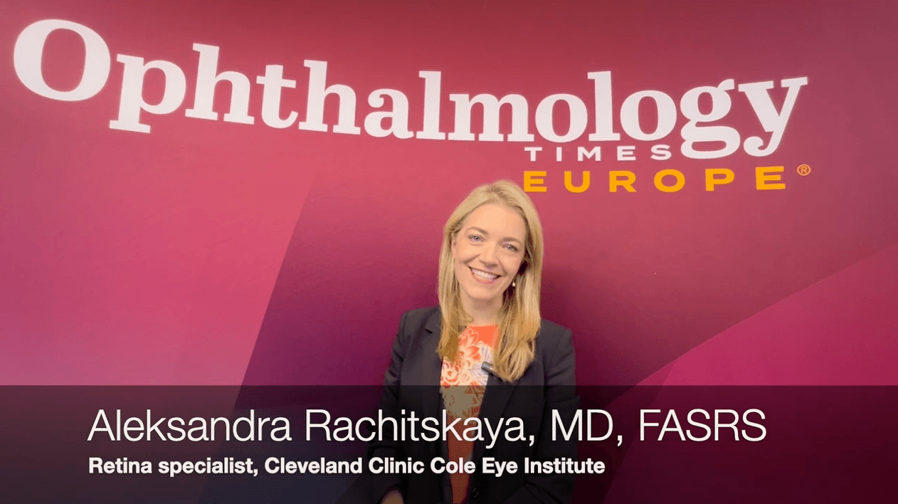 Aleksandra Rachitskaya, MD, FASRS, at EURETINA 2024