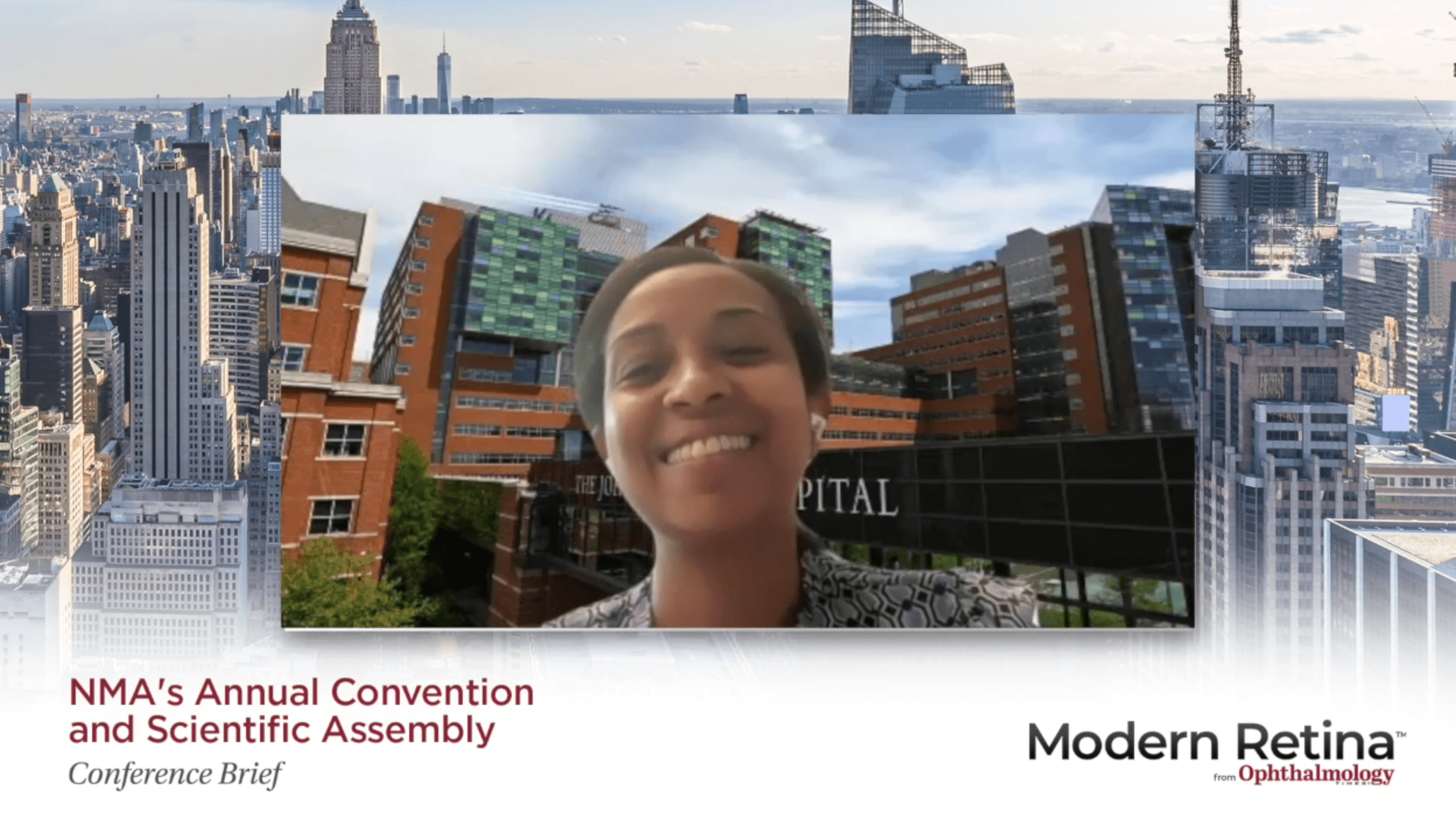 Fasika Woreta, MD, speaks about the 2024 National Medical Association meeting