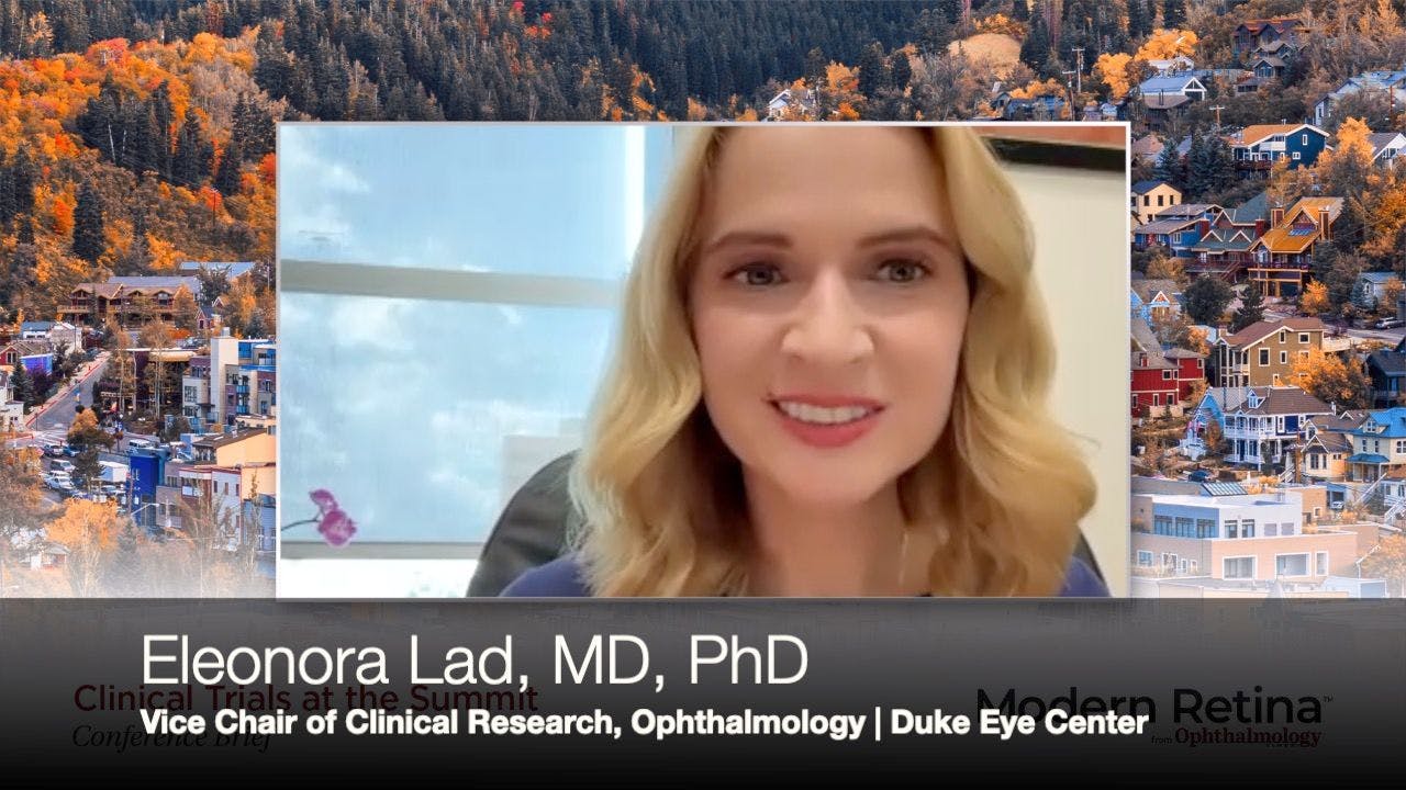 CTS 2024: Eleonora Lad, MD, PhD, discusses the stages of dry AMD from early to intermediate to geographic atrophy, while also assessing which endpoints are most useful 